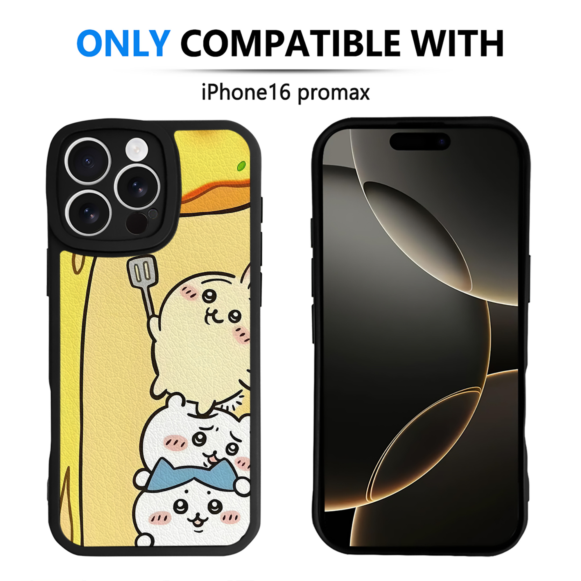 （画像用） ちいかわ Chii-kawa 【iPhone 16シリーズ対応】シリコンスマホケース（レザー調） 材質：シリコン